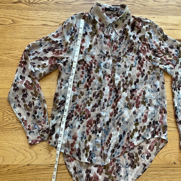 TFNC London button up long sleeve shirt- size Small - Picture 5 of 6